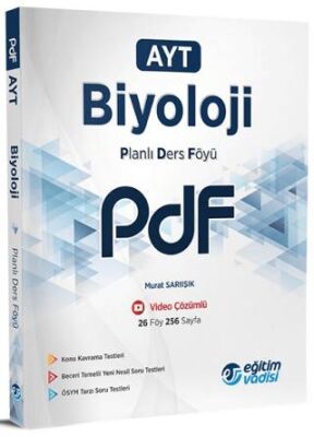 Eğitim Vadisi Yayınları 2023 AYT Biyoloji PDF Planlı Ders Föyü - 1