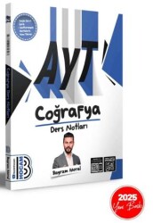 2025 AYT Coğrafya Ders Notları - Benim Hocam Yayınları