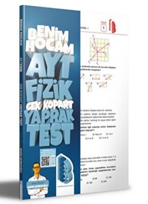 AYT Fizik Çek Kopar Yaprak Test - 1