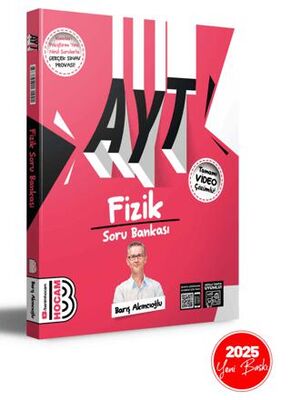 Benim Hocam Yayınları 2024 AYT Fizik Tamamı Video Çözümlü Soru Bankası - 1