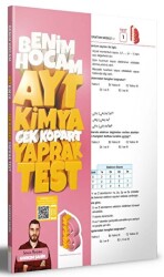 AYT Kimya Çek Kopar Yaprak Test - Benim Hocam Yayınları