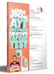 AYT Matematik Çek Kopar Yaprak Test - Benim Hocam Yayınları