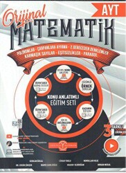 Orijinal Yayınları AYT Polinom Çarpanlara Ayırma 2.Dereceden Denklemler Karmaşık Sayılar Eşitsizlik Parabol Konu A - Orijinal Yayınları