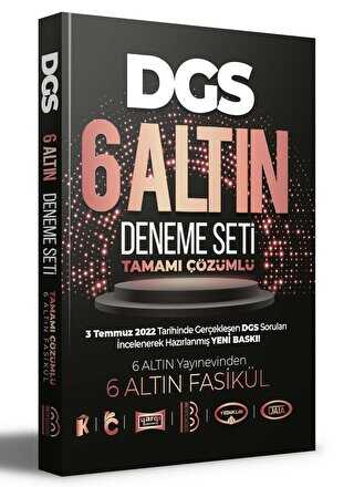 Benim Hocam Yayınları 2023 DGS Tamamı Çözümlü 6 Altın Deneme Seti - 1