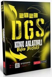 2023 DGS Video Destekli Konu Anlatımlı - Pegem Akademi Yayıncılık