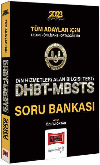 2023 Diyanet İşleri Başkanlığı Tüm Adaylar İçin Din Hizmetleri Alan Bilgisi Testi DHBT-MBSTS Tamamı Çözümlü Soru Bankası Yargı Yayınevi - 1