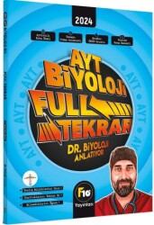 F10 Yayınları Barış Hoca Dr. Biyoloji AYT Biyoloji Full Tekrar Video Ders Kitabı - F10 Yayınları