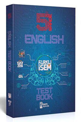 İSEM Yayıncılık 2023 Farklı İsem 5. Sınıf İngilizce Soru Bankası - 1