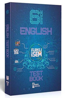 İSEM Yayıncılık 2023 Farklı İsem 6. Sınıf İngilizce Soru Bankası - 1