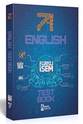 İSEM Yayıncılık 2023 Farklı İsem 7. Sınıf İngilizce Soru Bankası - 1
