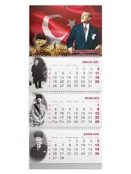 2023 Gemici Duvar Takvimi - Alsancak - Halk Kitabevi