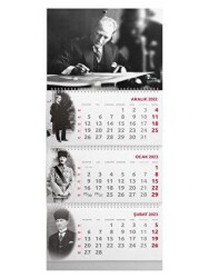 2023 Gemici Duvar Takvimi - İmza - Halk Kitabevi