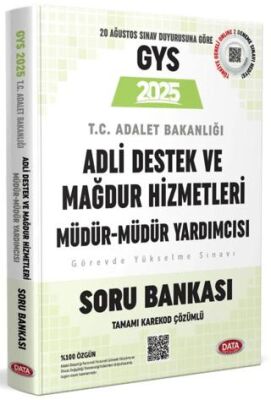 Adalet Bakanlığı Adli Destek ve Mağdur Hizmetleri Müdürü ve Müdür Yardımcısı - Karekod Çözümlü - 1