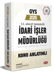 T.C. Adalet Bakanlığı İdari İşler Müdürlüğü GYS Konu Anlatımlı - Data Yayınları