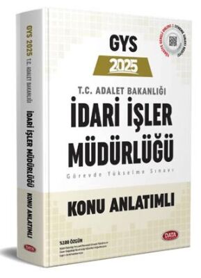 T.C. Adalet Bakanlığı İdari İşler Müdürlüğü GYS Konu Anlatımlı - 1