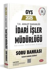 Adalet Bakanlığı İdari İşler Müdürlüğü GYS Soru Bankası - Karekod Çözümlü - Data Yayınları
