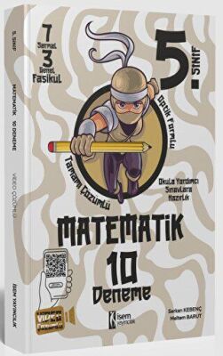 İSEM Yayıncılık İSEM 5. Sınıf Matematik 10 Deneme - 1