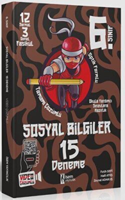 İSEM Yayıncılık İSEM 6. Sınıf Sosyal Bilgiler 15 Deneme - 1