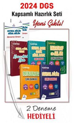 Kurul Yayıncılık 2024 Kariyer Serisi DGS Video Çözümlü Kapsamlı Hazırlık Seti - 1