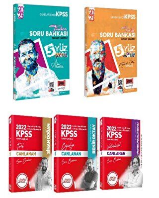 Hangi KPSS Yayınları 2023 KPSS 5 Yüz Türkçe Matematik Soru Bankası Aker Kartal Celal Özyıldız + 3 Soru Bankası Yargı Yayınları - 1