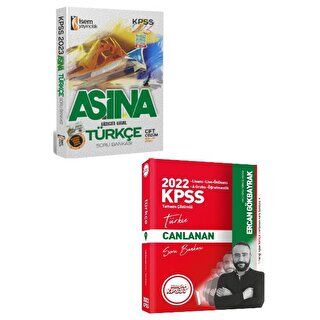 2023 KPSS Aşina Türkçe Soru Bankası + Tamamı Çözümlü Türkçe Soru Bankası - 1