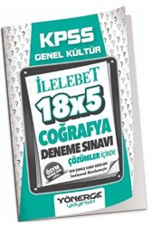 Yönerge Yayınları KPSS Coğrafya 18x5 Deneme Çözümlü - Yönerge Yayınları