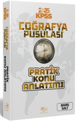 CBA Akademi 2023 KPSS Coğrafya Pusulası Pratik Şematik Ders Notları - 1