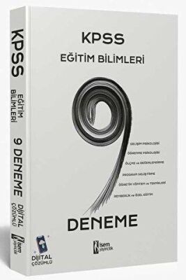 İSEM Yayıncılık 2023 KPSS Eğitim Bilimleri 9 Deneme - 1