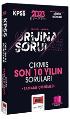 Yargı Yayınevi 2023 KPSS Eğitim Bilimleri Fasikül Fasikül Orjinal Son 10 Yılın Çıkmış Soruları ve Çözümleri Yargı Yayınları - Yargı Yayınevi