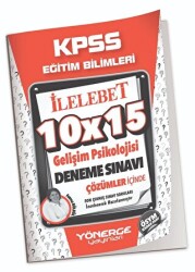 Yönerge Yayınları KPSS Eğitim Bilimleri Gelişim Psikolojisi 10x15 Deneme Çözümlü - Yönerge Yayınları