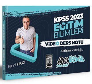 HocaWebde Yayınları 2023 KPSS Eğitim Bilimleri Gelişim Psikolojisi Video Ders Notları - 1