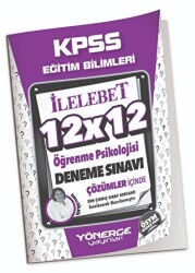 Yönerge Yayınları KPSS Eğitim Bilimleri Öğrenme Psikolojisi 12x12 Deneme Çözümlü - Yönerge Yayınları