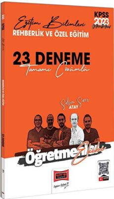 2023 KPSS Eğitim Bilimleri Öğretmenler Ekibi Rehberlik ve Özel Eğitim Tamamı Çözümlü 23 Deneme Sınavı - 1