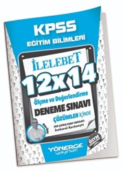 Yönerge Yayınları KPSS Eğitim Bilimleri Ölçme ve Değerlendirme 12x14 Deneme Çözümlü - Yönerge Yayınları