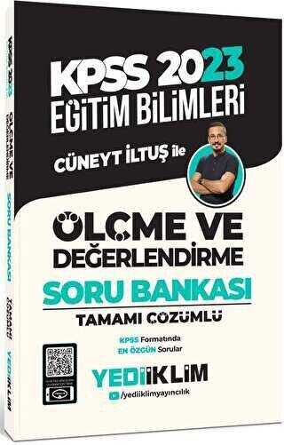 Yediiklim Yayınları 2023 KPSS Eğitim Bilimleri Ölçme ve Değerlendirme Tamamı Çözümlü Soru Bankası