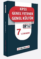 Dijital Hoca KPSS Genel Yetenek - Genel Kültür QR Çözümlü 7 Deneme - Dijital Hoca