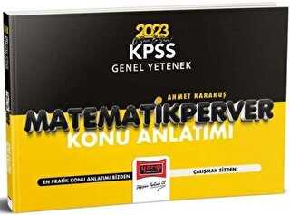Yargı Yayınevi 2023 KPSS Matematik Matematikperver Konu Anlatımı Yargı Yayınları