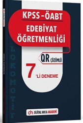 Dijital Hoca KPSS ÖABT Edebiyat Öğretmenliği Lokomotif Serisi QR Çözümlü 7`li Deneme Akademi - Dijital Hoca