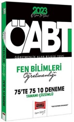2023 KPSS ÖABT Fen Bilimleri Öğretmenliği Tamamı Çözümlü 10 Deneme - Yargı Yayınevi