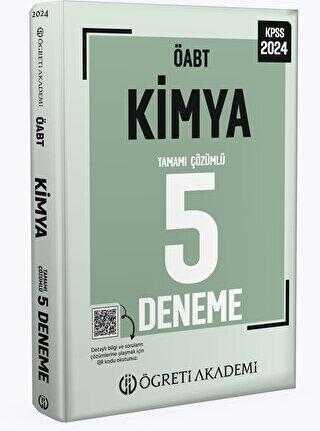 2024 KPSS ÖABT Kimya Tamamı Çözümlü 5 Deneme - Öğreti Akademi