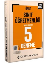 2024 KPSS ÖABT Sınıf Öğretmenliği Tamamı Çözümlü 5 Deneme - Öğreti Akademi