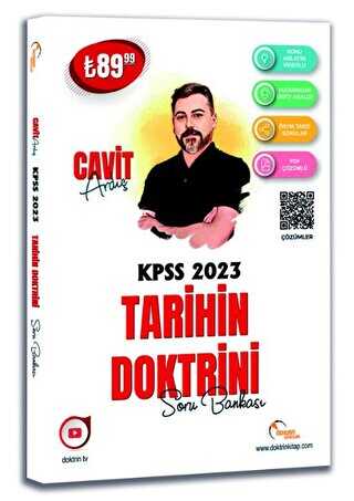 Doktrin Yayınları - KPSS Kitapları Özel Ürün 2023 KPSS Tarih Soru Bankası