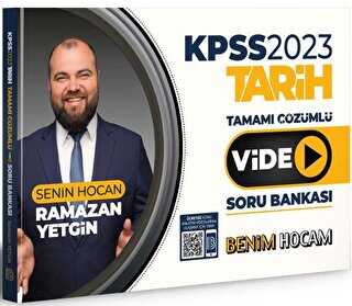 Benim Hocam Yayınları 2023 KPSS Tarih Tamamı Video Çözümlü Soru Bankası
