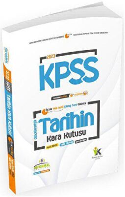 İnformal Yayınları 2023 KPSS Tarihin Kara Kutusu Tek Kitap Çıkmış Sorular Soru Bankası - 1