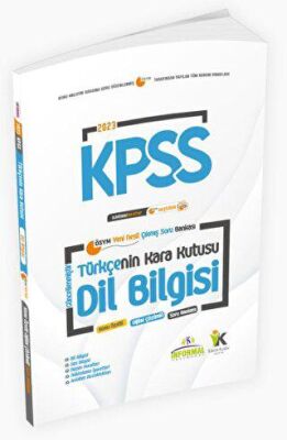 İnformal Yayınları 2023 KPSS Türkçenin Kara Kutusu DİL BİLGİSİ Konu Özetli Dijital Çözümlü ÖSYM Çıkmış Soru Bankası - 1