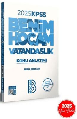 Benim Hocam Yayınları 2024 KPSS Vatandaşlık Konu Anlatımı - 1