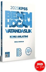 2025 KPSS Vatandaşlık Konu Anlatımı - Benim Hocam Yayınları