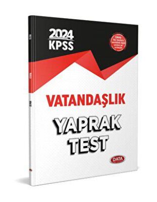 Data Yayınları KPSS Vatandaşlık Yaprak Test - 1