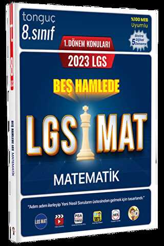 Tonguç Akademi 2023 LGS 1. Dönem 5 Hamlede LGS Matematik