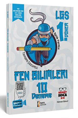 İSEM Yayıncılık LGS 1. Dönem Fen Bilimleri 10 Branş Deneme - 1